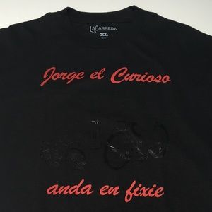 La Carrera Curious George Rides a Fixie Bike Ride